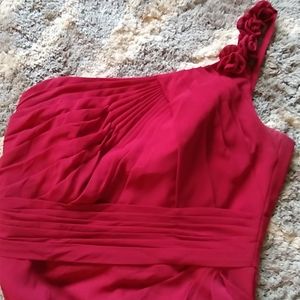 Red Bridesmaids Dress